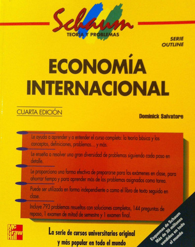Economia Internacional Salvatore, Dominick