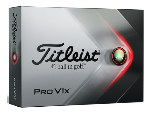 Pelota De Golf  Titleist Pro V1x White Docena - Prov1x Color Blanco