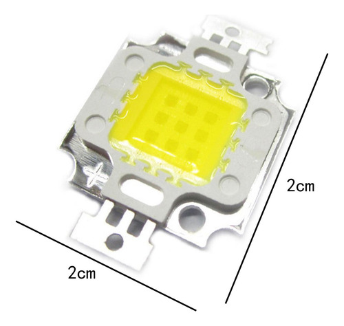 5 X 45mil 20000k-25000k, Alto Brillo 10w De Alta Potencia