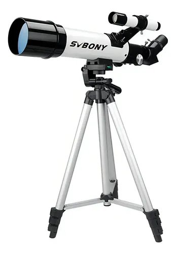 Telescópio Astronômico Refrator Svbony 400mm 60mm Tripé Alumínio