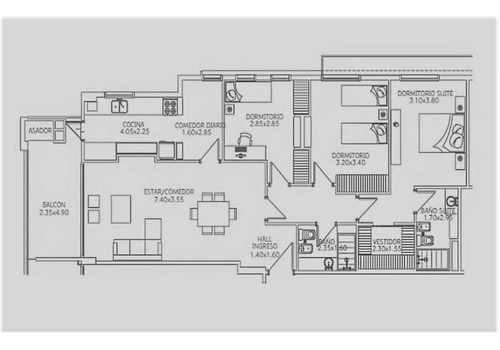 Imagen 21 de 21 de Villa Belgrano Villa Nova Departamento 3 Dormitorios En Venta Villa Nova