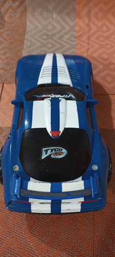 Carro De Radio Control Dodge Viper Gtsr De Tyco Rc Azul Capitán América (Usado)