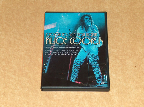 Alice Cooper -  Good To See You Again Live 1973 Dvd P78