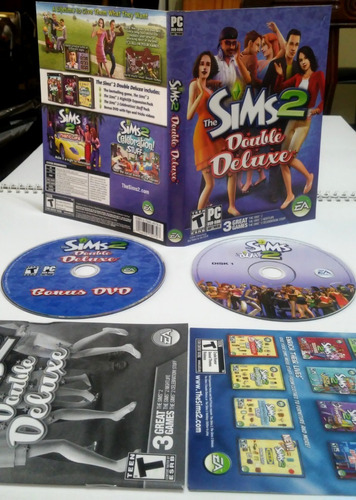 Ps2 Sims 2 Double Deluxe (9/10)