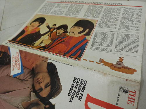 Revista Pôster The Beatles Som Três 7 (Usado)