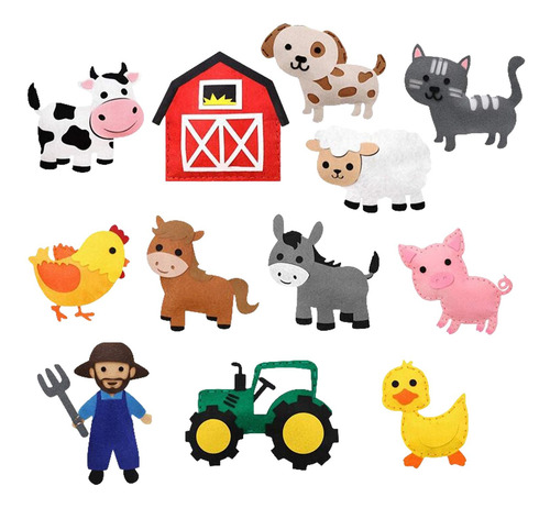Zoo Fieltro Animales Selva Animales Estilo D Estilo D