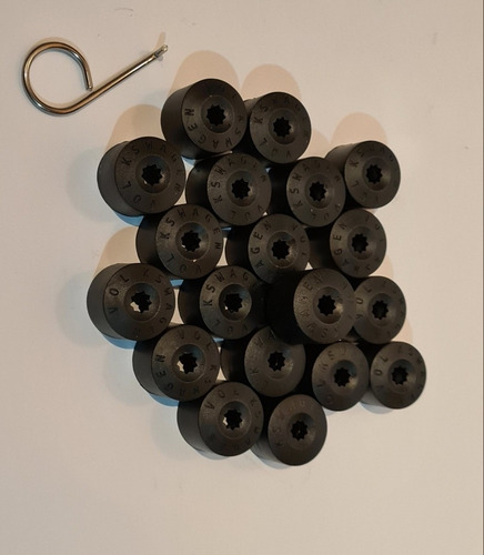 Imagen 1 de 2 de Vw Bora,golf, Tapones De Tornillos De Rueda.