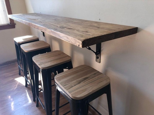 Mesas En Madera Y Metal Para Restaurantes