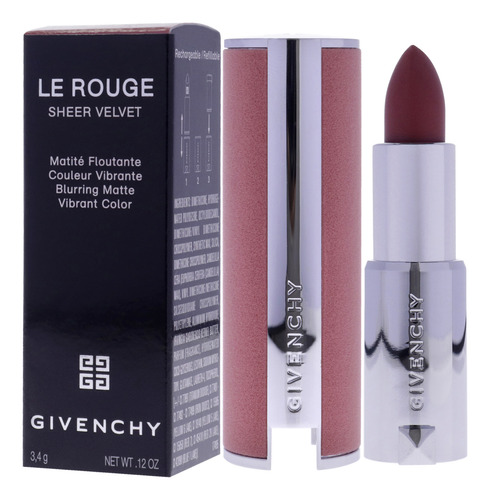 Lápiz Labial Givenchy Le Rouge 27 Rouge Infuse, 3,5 Ml, Reca