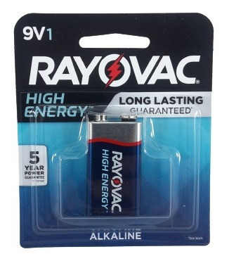 Pilas Alkalinas 9v Rayovac