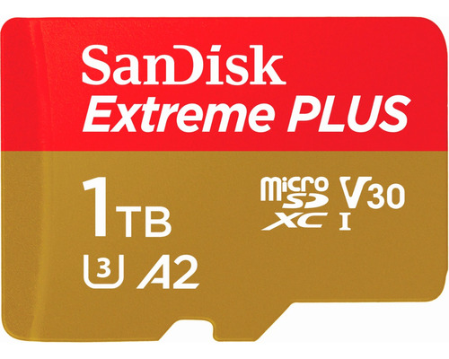 Cartão de memória SanDisk SDSQXA1-1T00-AN6MA  Extreme com adaptador SD 1 TB