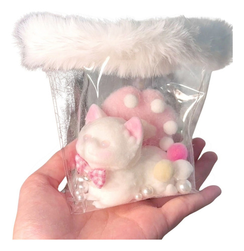 / Brinquedo Fofo Fofo Com Pelo Para Gatinhos, Presente Para