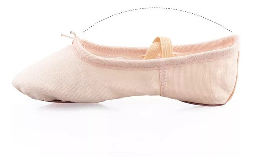 Zapatillas De Ballet De Ensayo Para Niña