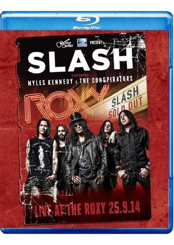 Blu-ray m Slash Live At The Roxy 9.25.14 Ed Br 2015 Lacrado