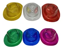 Comprar Gorros Cowboy Metalizado Docena Colores Surtidos Cotillon