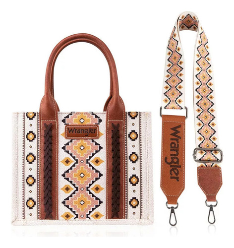 Mm Bolso Wrangler Para Mujer Bolso Mano Boho Azteca Hobo