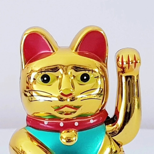 Imagen 4 de 5 de Gato Maneki Neko Buena Suerte Fortuna Dinero Japones Kawaii