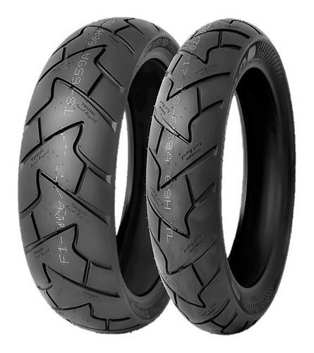 Llantas Timsun 140/60-17 63h + 100/80-17 52p Ts-659 Tubeless