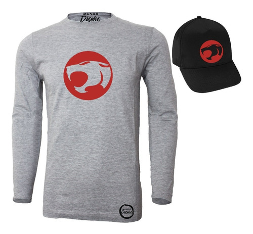 Polera De Hombre Manga Larga Thundercats Clasico + Jockey