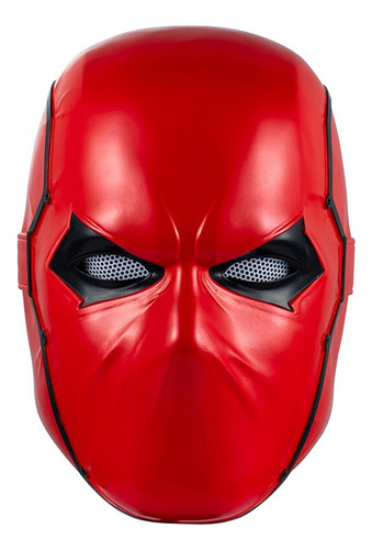 Casco Todd De Resina Roja Unisex Jason Hood V Para Cosplay