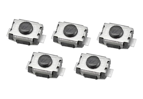 Boton Pulsador Push Button Tact Switch 3x4x2mm Smd Pack X5