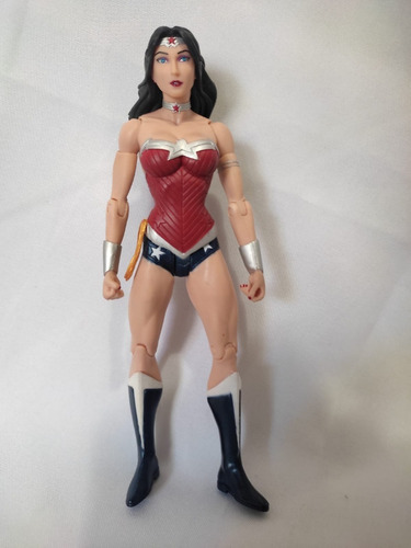 Mujer Maravilla Wonder Woman Liga De La Justicia New 52 Dc C