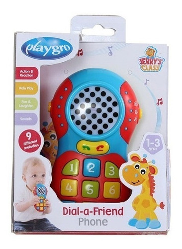 Juguete De Bebe Telefono Para Marcar A Un Amigo Playgro