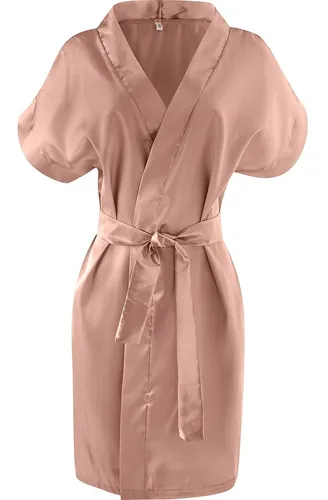 comprar Kit 8 Robes Bordado Cetim Hobby Personalizado Noiva Madrinha