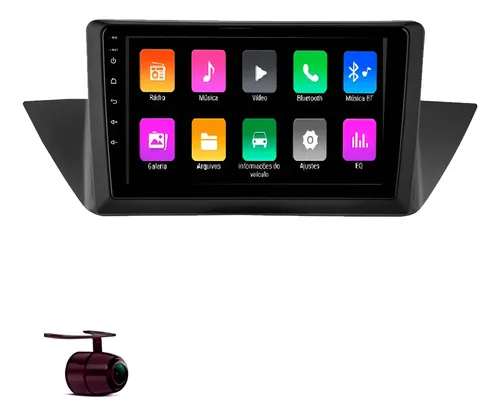 Central Multimidia Android X1 2012 Usb Bt Carplay 9pol Usb