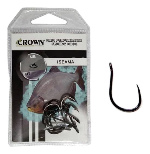 Anzol Crown Iseama Sure Black 10 C/10 - Crown