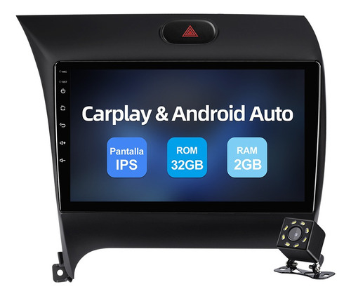 Carplay Estéreo 2+32gb Para Kia K3 Cerato Forte 2013-2017