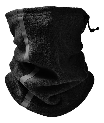 Calentador De Cuello Para Invierno, Forro Polar Ajustable, S