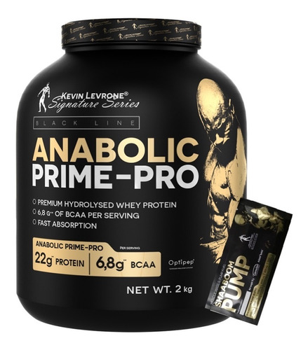 Anabolic Prime Pro 2 Kg Kevin Levrone, Proteína Hidrolizada
