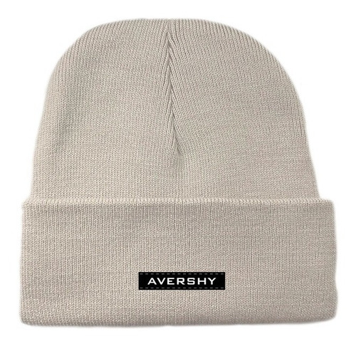 Gorro De Lana Beanie Unisex Beige Avershy Clasic