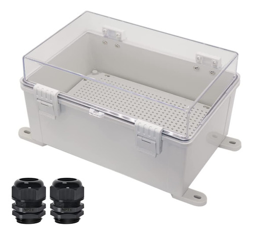 Caja De Empalmes De Plástico Abs Impermeable Ip65, Tap...