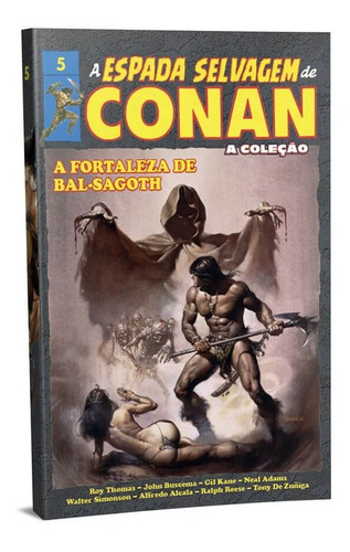 Coleção Espada Selvagem De Conan Edição 05 Em A Fortaleza De
