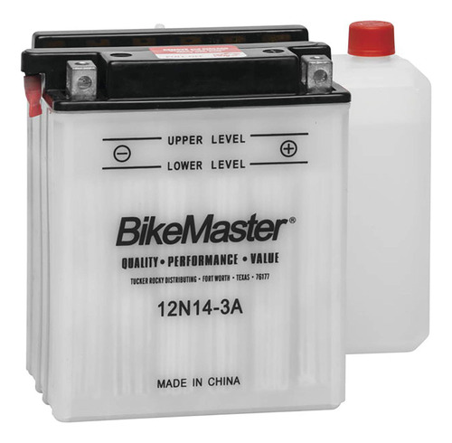 Bikemaster Bateria Convencional Rendimiento 12n14-3a