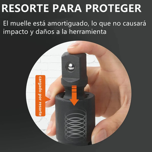 3 Nudos De Impacto Flexibles 3/8 Y 1/2 Y 1/4