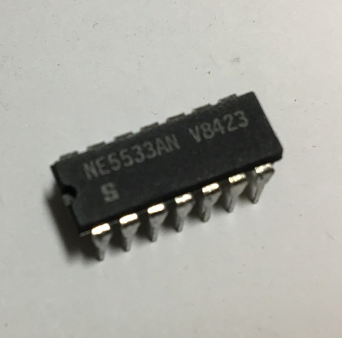 Ne5533 C.i. Dual And Single Low Noise Op Amp 14 Pin