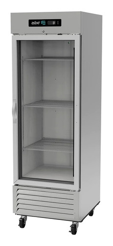 Refrigerador 1 Puerta De Cristal 23 Pies Asber Arr-23-g-h Hc