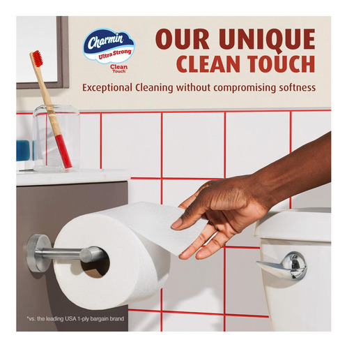 Charmin Ultra Strong Clean Touch Paper, 18 Mega Of