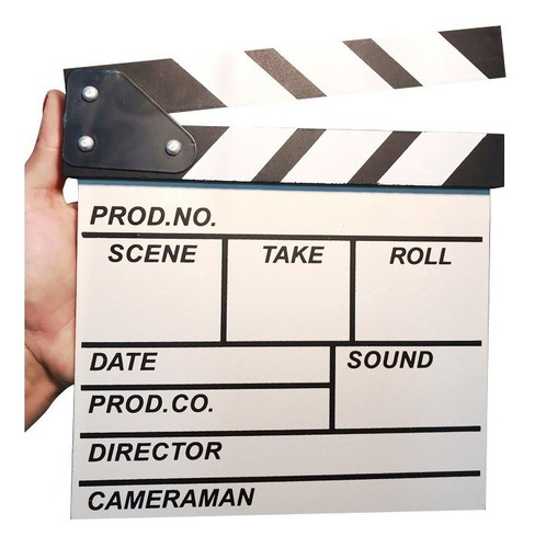 Imagen 3 de 7 de Pizarra De Cine Director Rodaje Escena Estudiantes Cuotas
