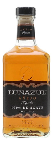 Pack De 4 Tequila Lunazul Añejo 750 Ml
