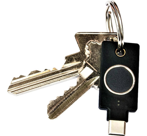 Imagen 4 de 9 de Yubikey C Bio Lector Huella Digital Llave Seguridad Fido U2f