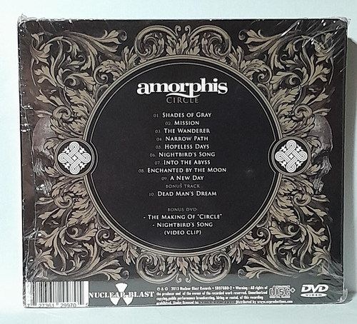 Cd Amorphis, Circle (cd+dvd)