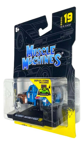Muscle Machines Old Smokey Ford F1 Escala 1:64 1/64 Coleccio