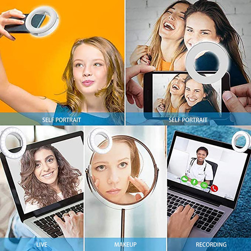 Utensilios De Cocina Para Selfies, Luz Led Anular Para Selfi
