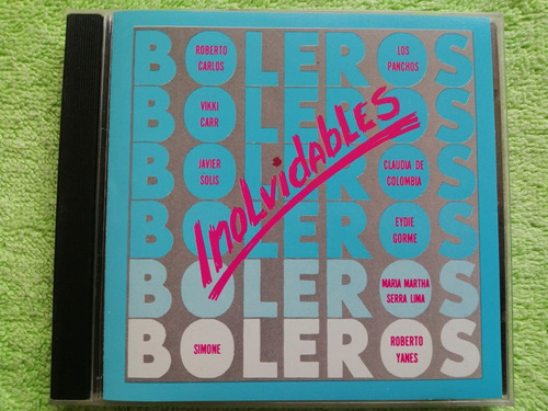 Eam Cd Boleros Inolvidables 1987 Los Panchos Roberto Solis