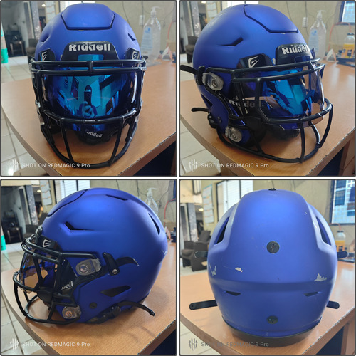 Casco Riddell Speed Flex Talla L Adulto Recert 2024 Bluecrom