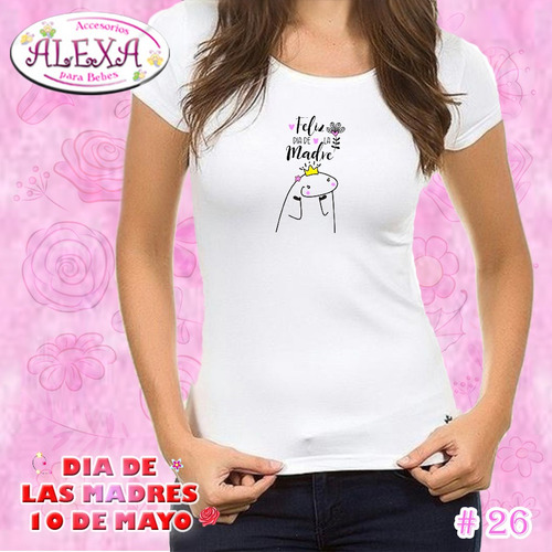 Playera Del 10 De Feliz Día De La Madre